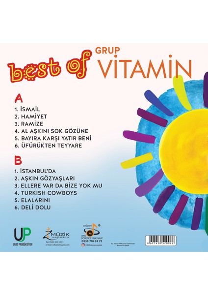 Grup Vitamin Best Of Plak