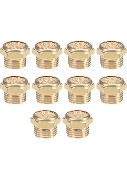 Pnömatik Susturucu Kısa Tip 3/8 Paket 10 Adet