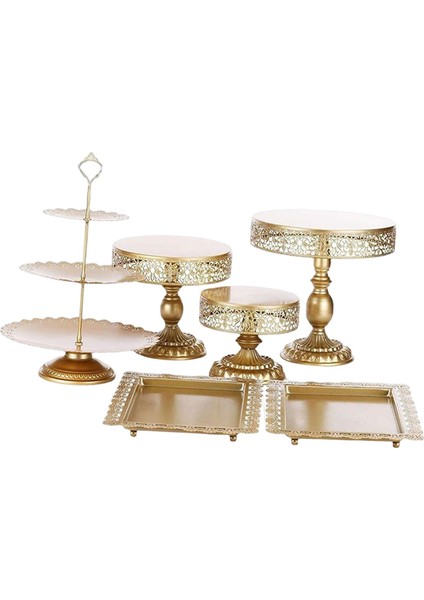 Meyveler Tatlı Dekor Servis Platter 6pcs (Yurt Dışından)