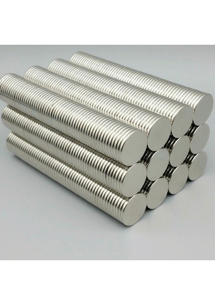 Çap 18MM x Kalınlık 2mm Yuvarlak Güçlü Neodyum Magnet Mıknatıs