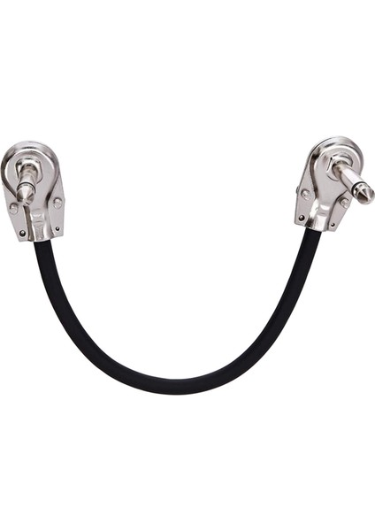 Gitar Yama Kablosu Kablosu Profesyonel Su Geçirmez Gitar Etkisi Pedal Kabloları Argent Düz 15CM (Yurt Dışından) fiyatları