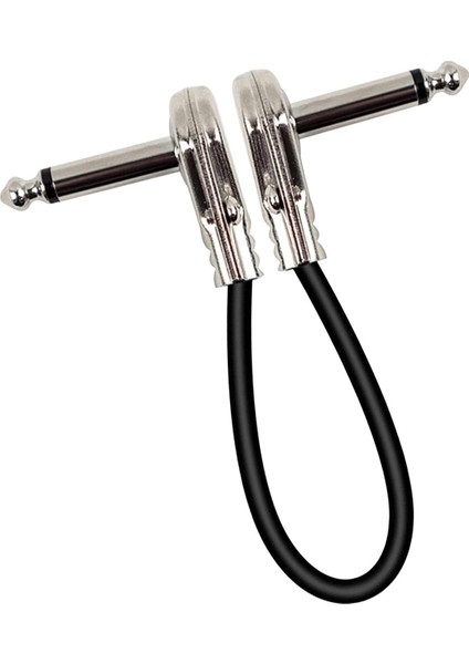 Gitar Yama Kablosu Kablosu Profesyonel Su Geçirmez Gitar Etkisi Pedal Kabloları Argent Düz 15CM (Yurt Dışından) indirimleri