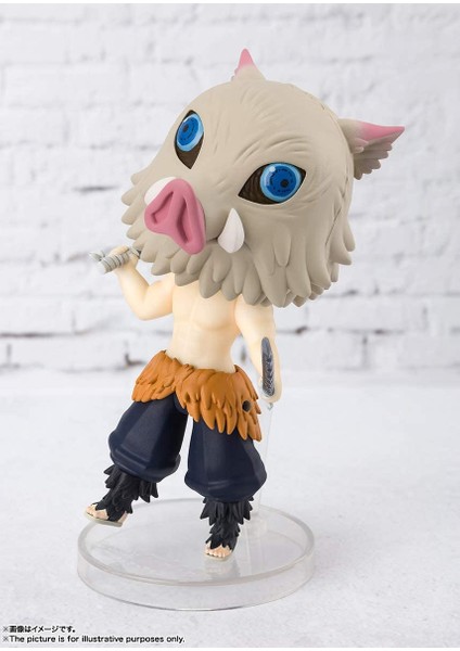 019 Demon Slayer Hashibira Inosuke 9cm Figür Oyuncak - Renkli (Yurt Dışından)