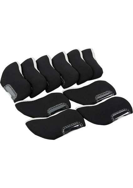 10X Golf Demir Head -Incovers Taşıma Koruması Görünür Pencere Koruma Neopren (Yurt Dışından) modelleri