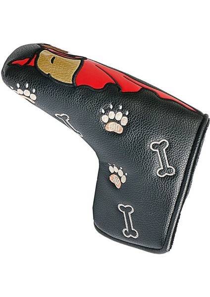 Golf Putter Head Cover Pu Putter Headcover Dayanıklı Koruyucu Putter Düz Siyah Kapaklar (Yurt Dışından) modelleri