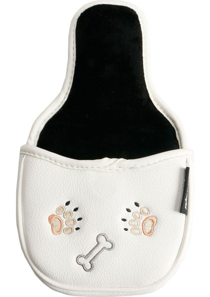 Golf Putter Baş Kapağı Pu Putter Headcover Dayanıklı Koruyucu Putter Kapaklar Yarı Direme Beyaz (Yurt Dışından) fırsatları