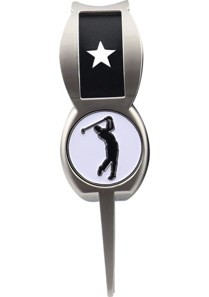 Golf Onarım Aracı Yeşil Çatal Yeniden Kullanılabilir Evles Hediye D (Yurt Dışından) fiyatları