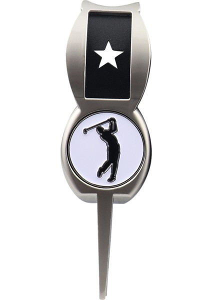 Golf Onarım Aracı Yeşil Çatal Yeniden Kullanılabilir Evles Hediye D (Yurt Dışından) modelleri