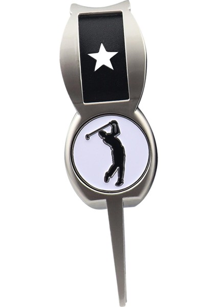 Golf Onarım Aracı Yeşil Çatal Yeniden Kullanılabilir Evles Hediye D (Yurt Dışından) fırsatları