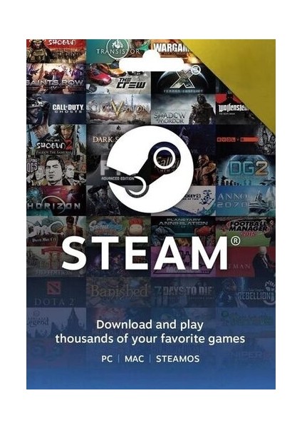 Steam Gift Card (UK) 30 GBP