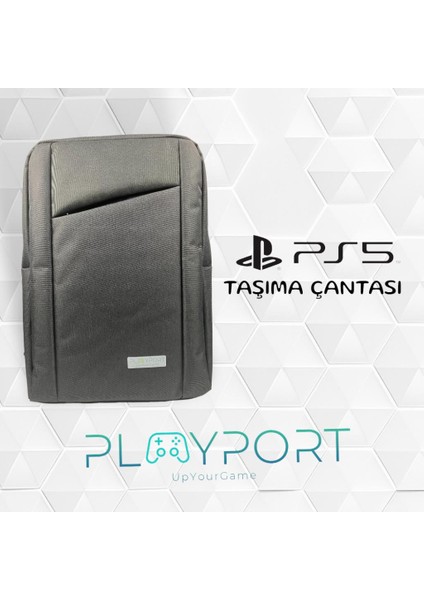 Playstation 5 Taşıma Çantası Siyah Ergonomik Kaliteli Ps5 Çantası