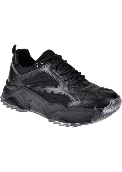 Kadın Spor Ayakkabı Sneaker SMS-65118 Siyah