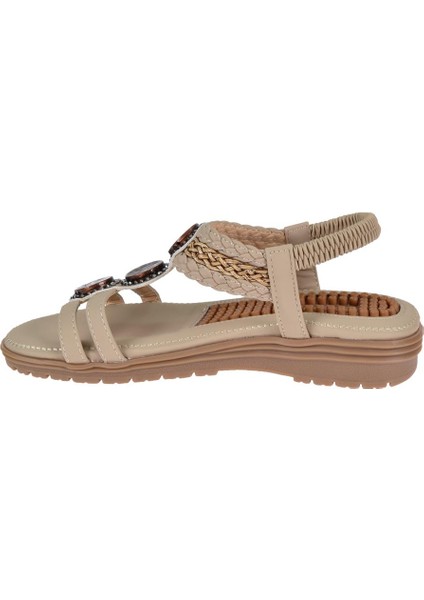 Comfort Kadın Sandalet GJ-1204 Bej modelleri