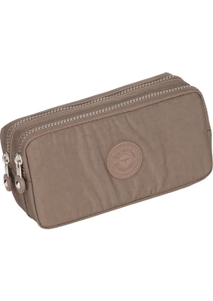 Relaxion Suya Dayanıklı Klinkır Kumaş Yıkanabilir Iki Bölmeli Kalemlik Kalem Kutusu