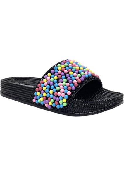 Kadın Boncuklu Günlük Terlik Renkli fiyatları