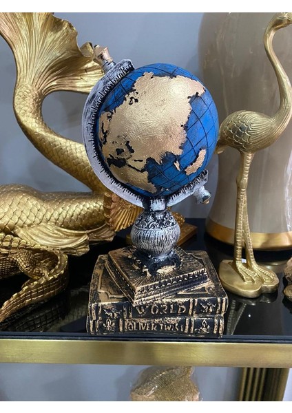Kitap Dünya Dekoroatif Obje