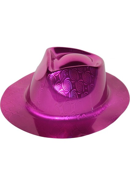 Plastik Şapka Pembe