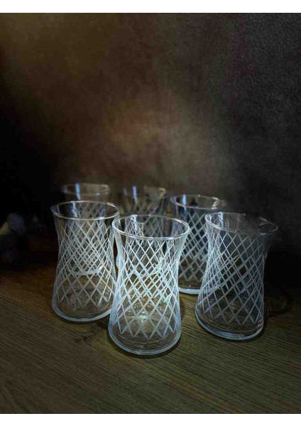 Kesme Baklava Desenli Heybeli Çay Bardağı fiyatları