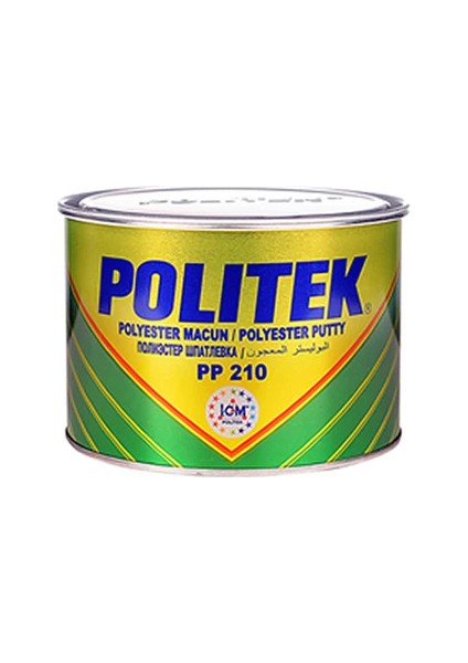 Polyester Çelik Macun 2700 gr Sarı