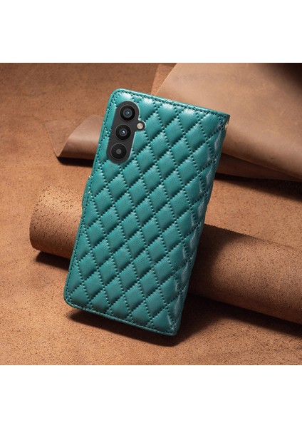 Samsung Galaxy A24 4g Telefon Kılıfı Şok Geçirmez Pu Deri Cüzdan Stand Kapağı (Yurt Dışından)