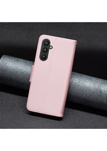 Samsung Galaxy A24 Için 4g Pu Deri Cüzdan Kapağı Litchi Dokusu Flip Stant Telefon Kasası Kayış (Yurt Dışından) indirimleri