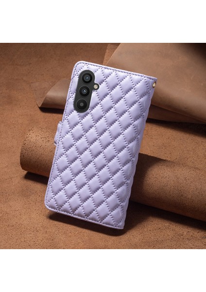Samsung Galaxy A24 4g Telefon Kılıfı Şok Geçirmez Pu Deri Cüzdan Stand Kapağı (Yurt Dışından)