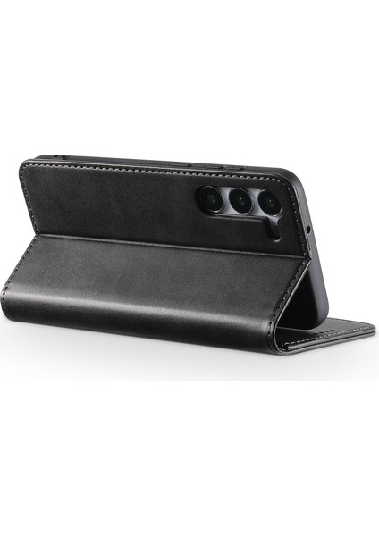 Samsung Galaxy S23 Artı Cüzdan Tasarımı Tamamen Sarılmış Otomatik Kapanış Flip Deri+Tpu Kapak Çantası (Yurt Dışından) modelleri