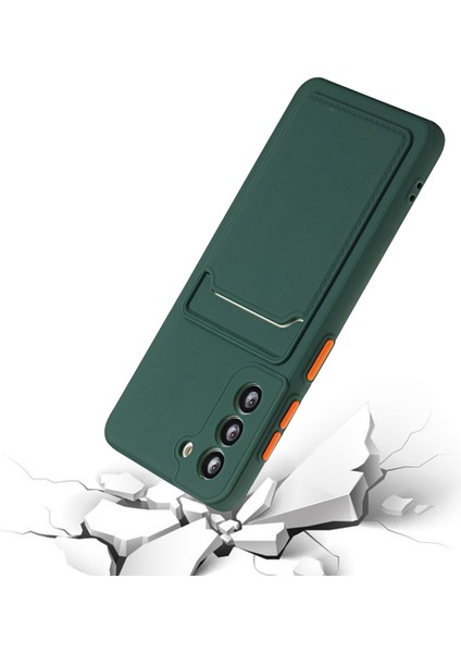 Samsung Galaxy S23 Için Plus Cep Telefonu Kılıfı Yumuşak Tpu Kart Yuvası ile Damla Koşullu Kapak (Yurt Dışından) fiyatları