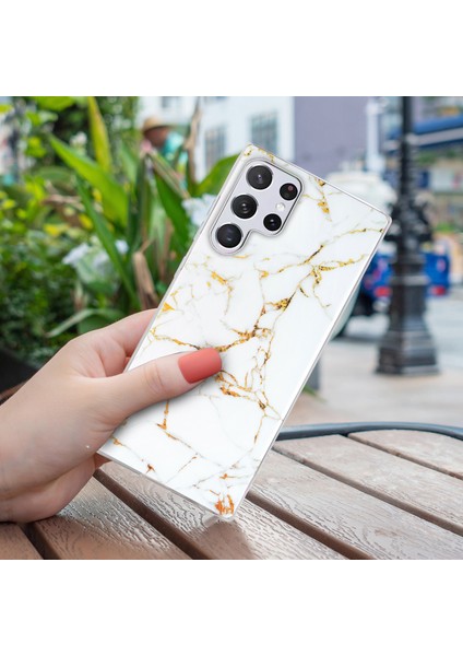 Samsung Galaxy S23 Için Ultra Imd Mermer Desen Anti-Colision Tpu Kılıfı Geri Koruyucu Telefon Kapağı (Yurt Dışından) indirimleri