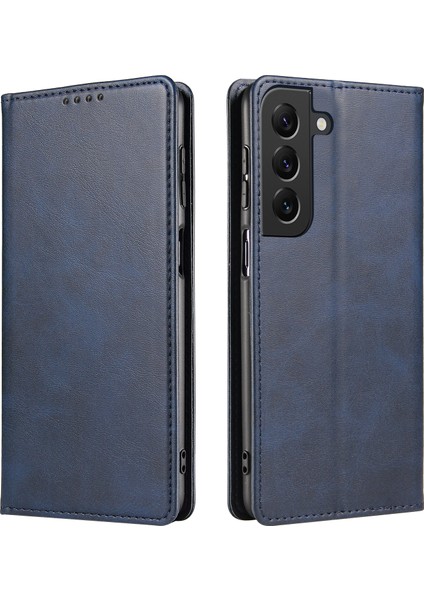 Samsung Galaxy S23 Için Telefon Kılıfı Plus Deri Buzağı Dokusu Manyetik Kapanma Stand Cüzdanı ile Şok Karşıt Telefon Kapağı (Yurt Dışından) fiyatları