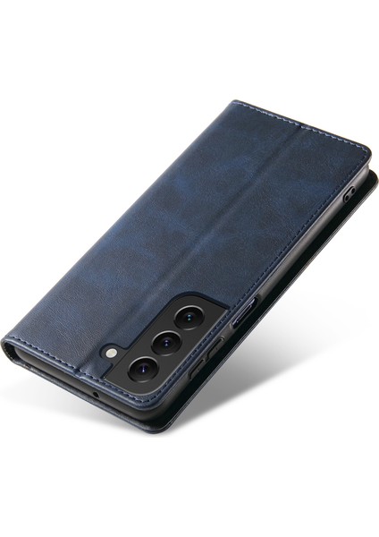 Samsung Galaxy S23 Için Telefon Kılıfı Plus Deri Buzağı Dokusu Manyetik Kapanma Stand Cüzdanı ile Şok Karşıt Telefon Kapağı (Yurt Dışından) fırsatları