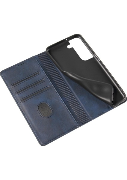 Samsung Galaxy S23 Için Telefon Kılıfı Plus Deri Buzağı Dokusu Manyetik Kapanma Stand Cüzdanı ile Şok Karşıt Telefon Kapağı (Yurt Dışından) indirimleri