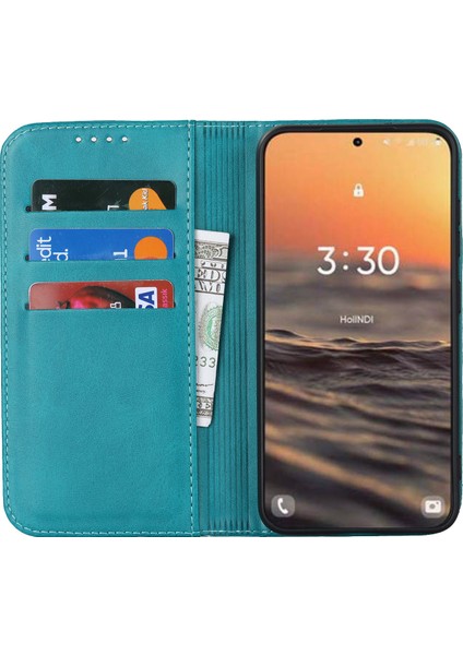 Samsung Galaxy S23 Için Artı Telefon Kapağı Buzağı Dokusu Pu Deri Standı Manyetik Emilim Anti-Cüzdan Cüzdan Telefon Kasası (Yurt Dışından) fiyatları
