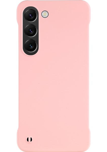 Samsung Galaxy S23 Için Plus Çerçevesiz Pc Telefon Kılıfı Cilt Touch Koruyucu Sert Cep Telefonu Kapağı (Yurt Dışından)