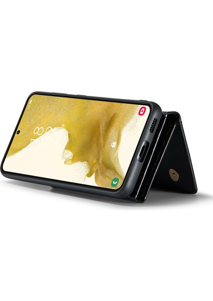 Samsung Galaxy S23 Artı Parıltılı Bling Çıkarılabilir Telefon Kapağı Kickstand Fermuar Cep Cüzdanı Şok Geçirmez Telefon Kasası (Yurt Dışından) fırsatları