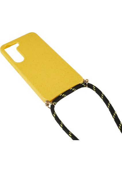 Samsung Galaxy S23 Için Artı Biyolojik Olarak Parçalanabilir Telefon Kasası Buğday Saman Yumuşak Tpu Şok Geçirmez Koruma Koruma Ayarlanabilir Kordonlu Cilt Kabuğu Kapağı (Yurt Dışından) modelleri