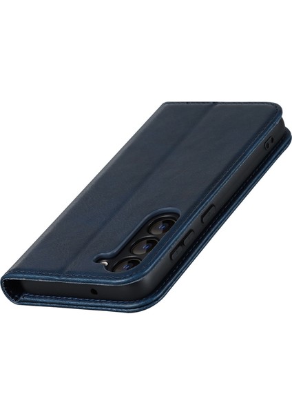 Samsung Galaxy S23 Için Artı Telefon Kapağı Buzağı Dokusu Pu Deri Standı Manyetik Emilim Anti-Cüzdan Cüzdan Telefon Kasası (Yurt Dışından) indirimleri