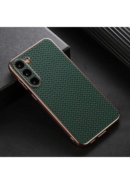Samsung Galaxy S23 Için Nano Elektrapan Telefon Kapağı Plus Dokulu Orijinal Deri Kaplamalı Tpu Kılıfı (Yurt Dışından) fırsatları