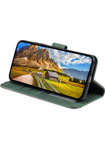 Samsung Galaxy S23 Için Plus Plicing Pu Deri Deri Stand Magnicy Toka Telefon Cüzdan Kapağı (Yurt Dışından) fırsatları
