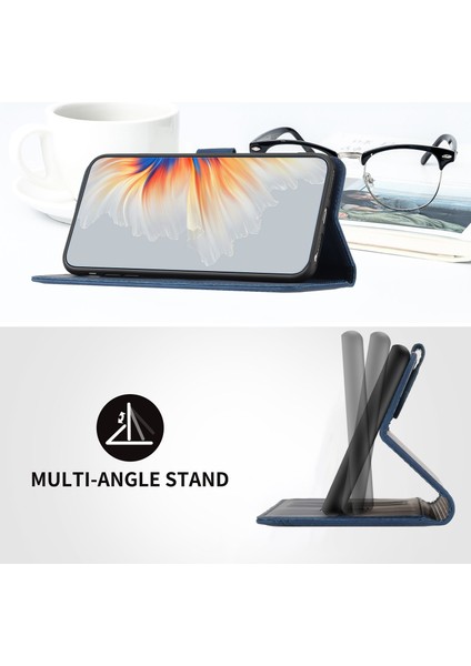 Samsung Galaxy S23 Cep Telefonu Kılıf Anti-Çizgi Pu Deri Cüzdan Stand Baskılı Gülümseme Desen Kapağı (Yurt Dışından) modelleri