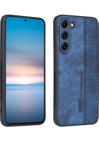 Samsung Galaxy S23 Plus Için Basılı Desen Telefon Kılıfı, Shock Pu Deri Kaplamalı Tpu Telefon Geri Kapak (Yurt Dışından)