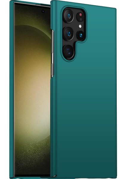 Samsung Galaxy S23 Ultra Anti-Drop Telefon Kılıfı Düz ​​renk Cep Telefonu Pc Arka Kapak (Yurt Dışından)