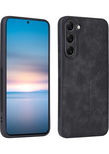 Samsung Galaxy S23 Plus Için Basılı Desen Telefon Kılıfı, Shock Pu Deri Kaplamalı Tpu Telefon Geri Kapak (Yurt Dışından)