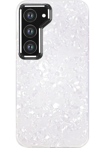 Samsung Galaxy S23 Plus Için Cep Telefonu Kılıfı, Anti-Solma Imd Akrilik+Yumuşak Tpu Şok Geçirmez Telefon Kapağı (Yurt Dışından)