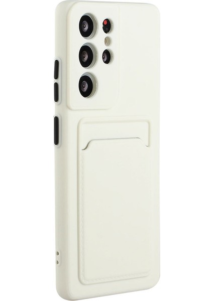 Samsung Galaxy S23 Ultra, Esnek Tpu Koruyucu Telefon Kapağı Kart Tutucu ile Anti-Drop Telefon Kılıfı (Yurt Dışından) fırsatları