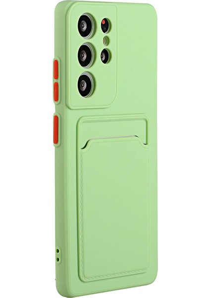 Samsung Galaxy S23 Ultra, Esnek Tpu Koruyucu Telefon Kapağı Kart Tutucu ile Anti-Drop Telefon Kılıfı (Yurt Dışından) fırsatları