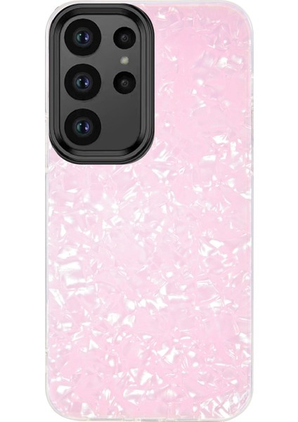 Samsung Galaxy S23 Ultra Sert Akrilik+Yumuşak Tpu Şok Geçirmez Telefon Kapağı Çizelge Karşıtı Telefon Kılıfı Imd Tasarım (Yurt Dışından)