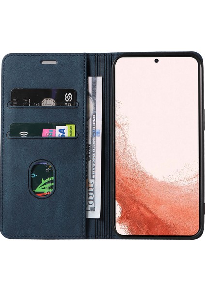 Samsung Galaxy S23 Plus Için Bileklik Deri Telefon Stand Kılıfı, Cüzdan Manyetik Cep Telefonu Kapağı (Yurt Dışından) fiyatları
