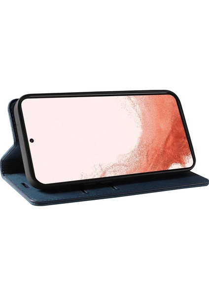 Samsung Galaxy S23 Plus Için Bileklik Deri Telefon Stand Kılıfı, Cüzdan Manyetik Cep Telefonu Kapağı (Yurt Dışından) modelleri