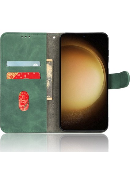 Samsung Galaxy S23 Plus Için Sonbahar Önleyici Telefon Kılıfı, Cilt Touch Duygu Pu Deri Cüzdan Stand Cep Telefonu Kapağı (Yurt Dışından) modelleri